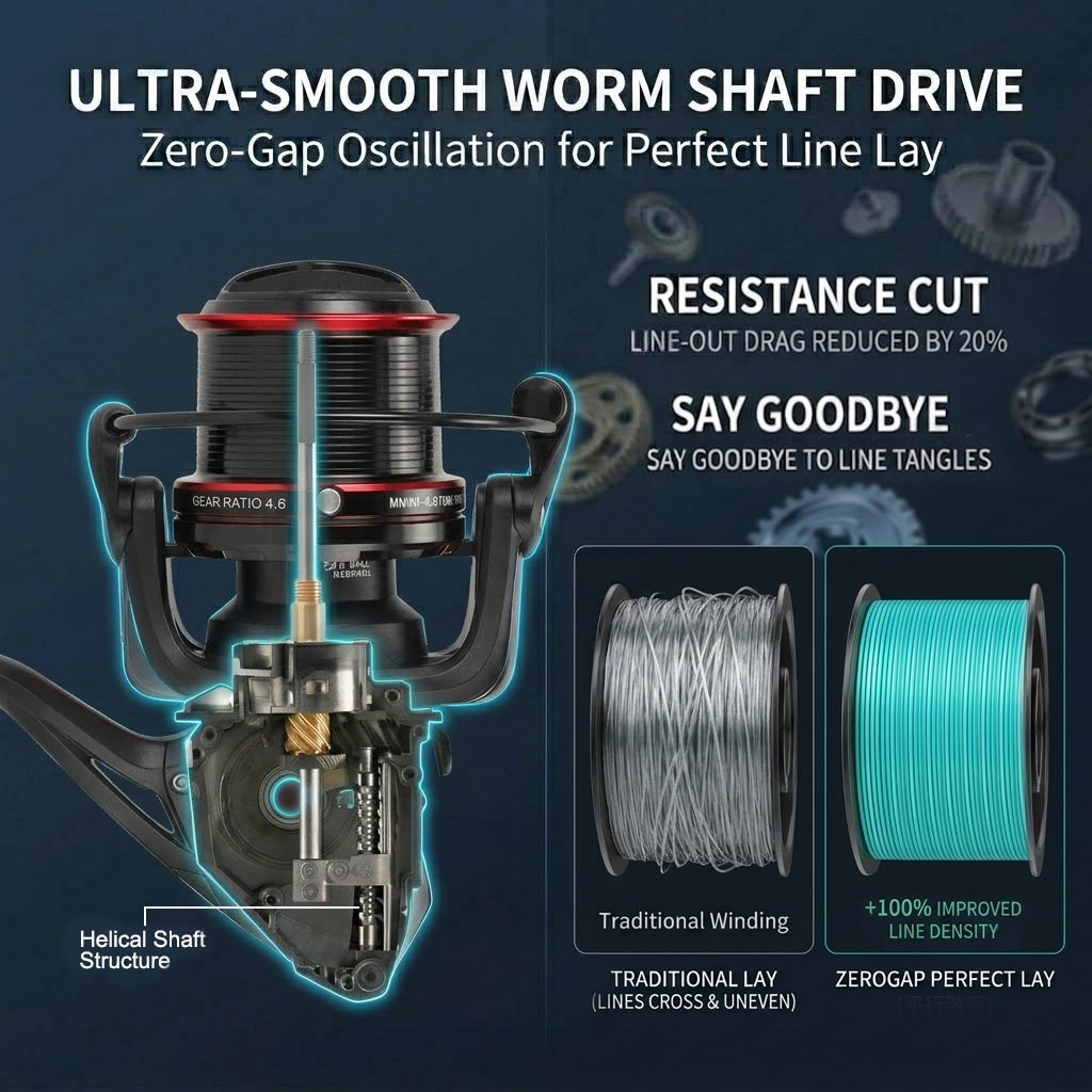 CAZULO Long Cast Spinning Reel - Daiwa Reel Bg recension och pris