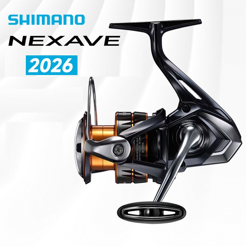 Shimano 2026 NEXAVE Spinning R - Daiwa Reel Fuego recension och pris