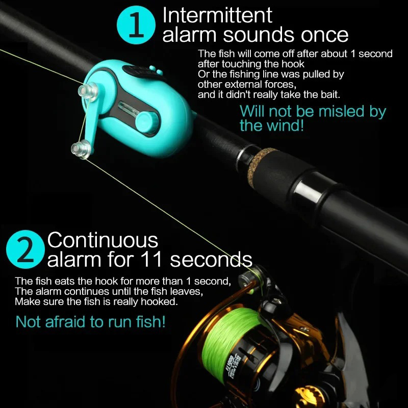 New Fishing Alarm Electronic B - Bite Indicator recension och pris