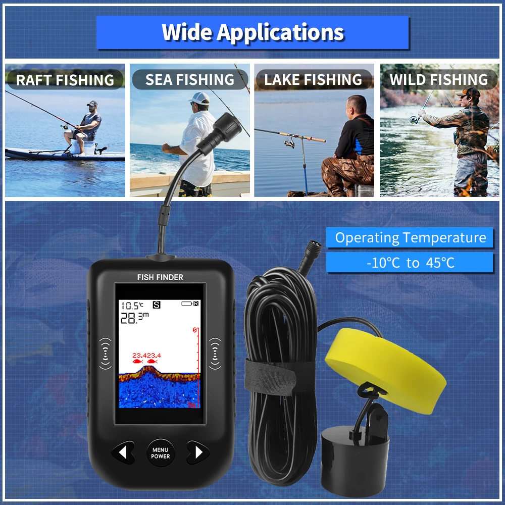 Erchang XF03 Fish Finders 45 D - Fish Finder Transducer recension och pris