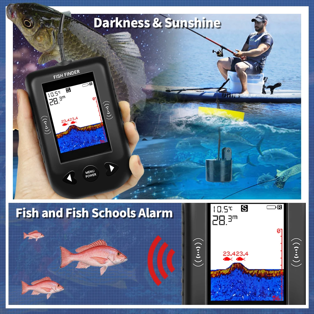 Erchang XF03 Fish Finders 45 D - Fish Finder Transducer recension och pris