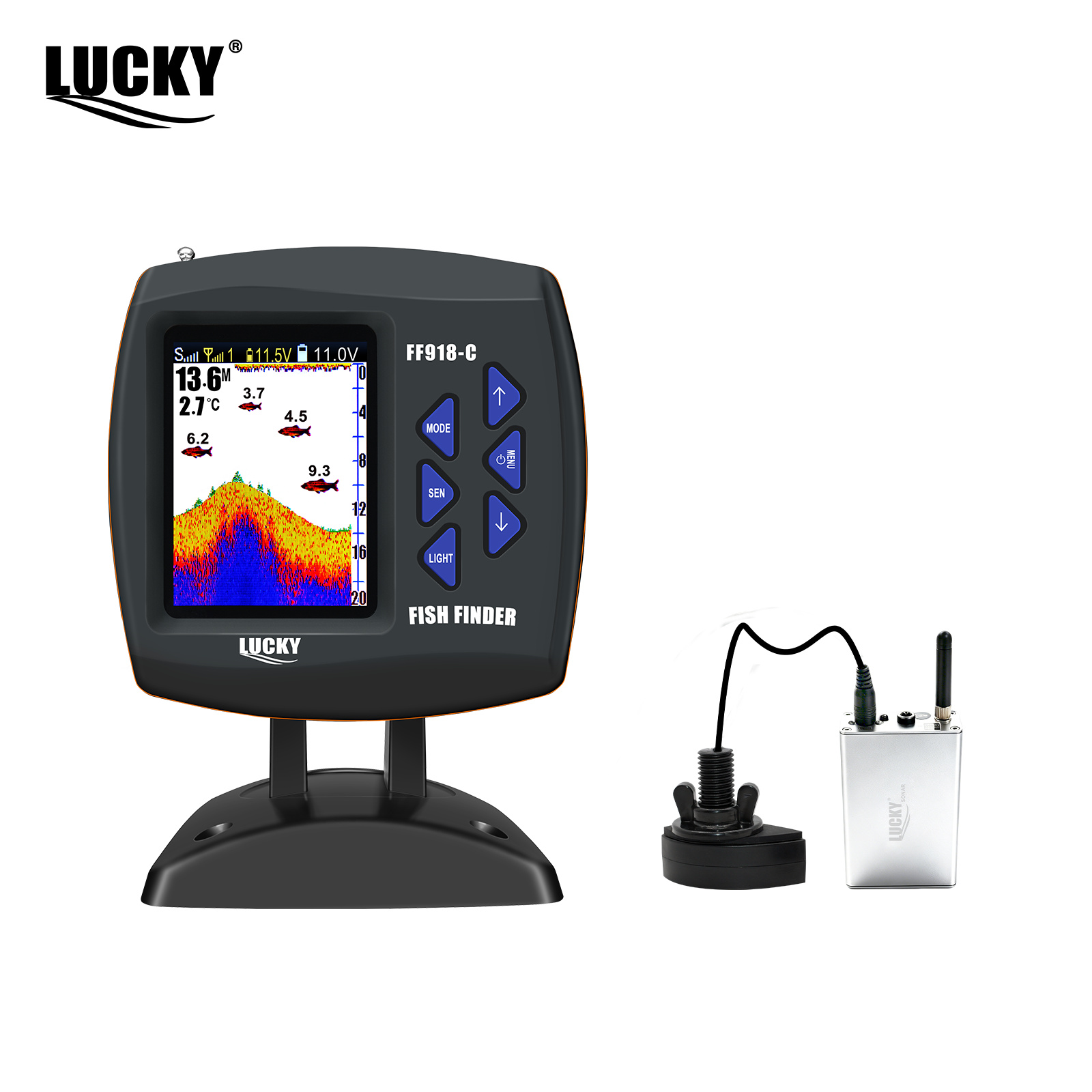 Lucky FF918 Wireless Remote Co - Fish Finder Gps recension och pris