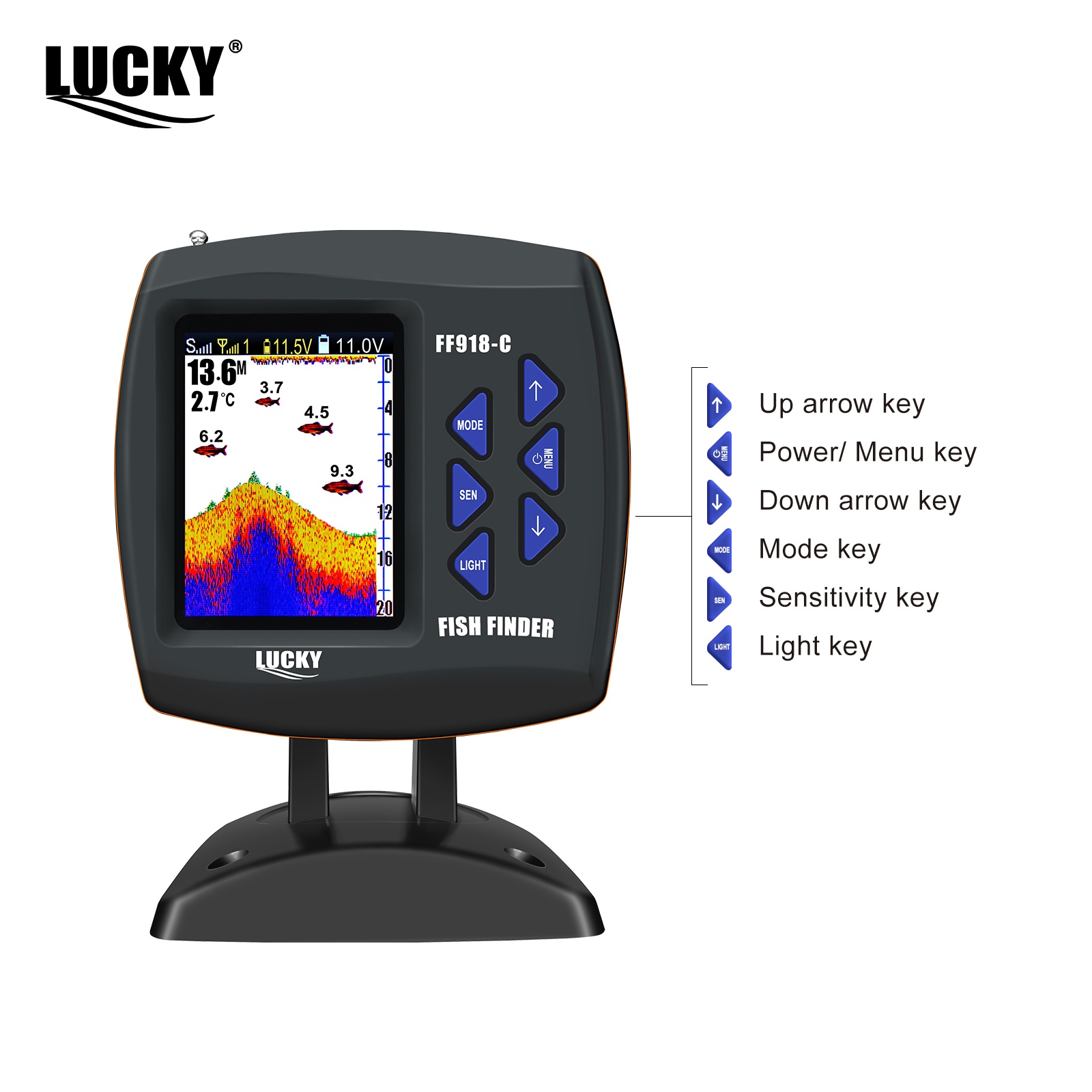 Lucky FF918 Wireless Remote Co - Fish Finder Gps recension och pris