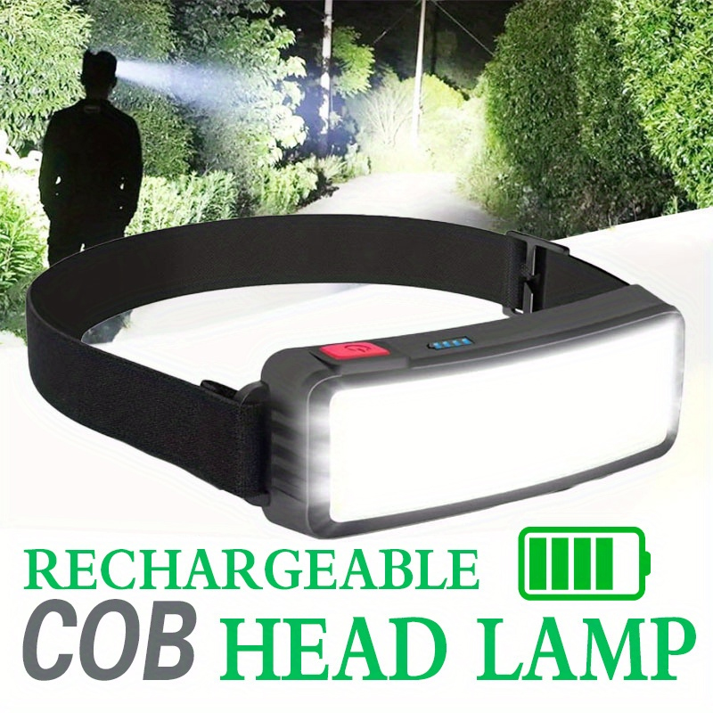 Powerful COB LED Headlamp Type - Fish Finder Battery recension och pris