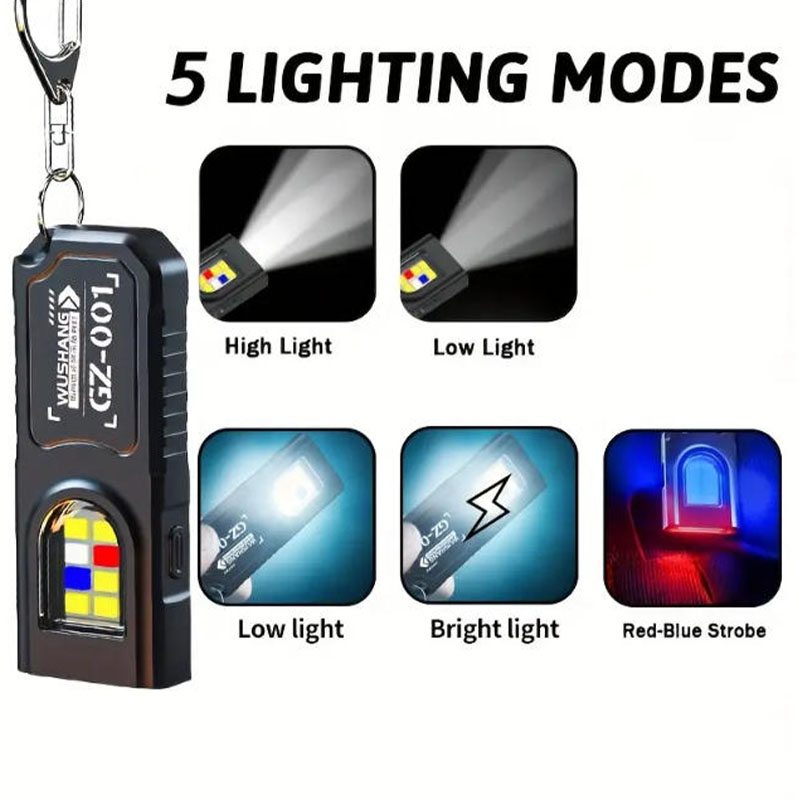 Multifunctional Keychain Flash - Fishing Light recension och pris