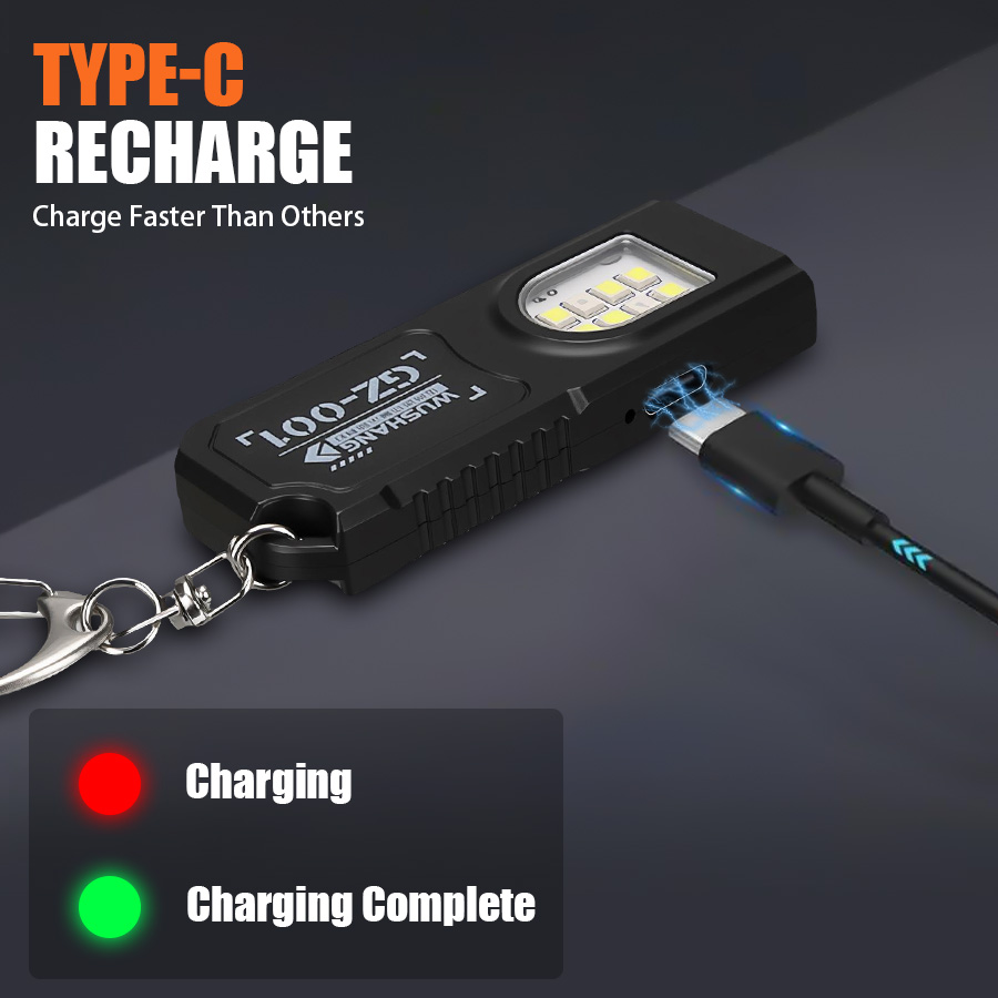 Multifunctional Keychain Flash - Fishing Light recension och pris